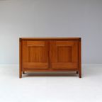 Maison Regain Sideboard In Solid Elm, France, 1970S thumbnail 6