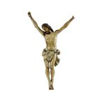 Corpus Hout Polychroom Antiek Christi 18de Eeuw Sculptuur Beeld 33cm thumbnail 13