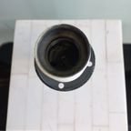 Italiaanse Jaren 70 Deco/romeo Rega Style Marmer Inlay Lamp thumbnail 5