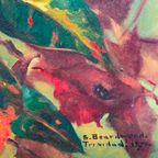 Simonne Beardwood. Stilleven Met Exotische Bloemen. thumbnail 5
