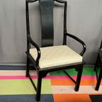 James Mont For Century Chair Co. Design Meubelset - Paar Fauteuils En Salontafel. thumbnail 4