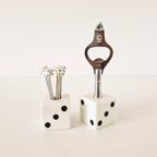 Fifties Style Bar Items Dobbelsteen Pub Cafe Opener Baf Set thumbnail 2