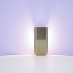 Geborsteld Gouden Wandlamp Massive thumbnail 6
