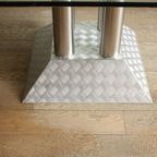 Postmodern Steel Tube Dining Table, 1990s thumbnail 2