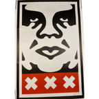 Shepard Fairey Obey Amsterdam Icon Xxx, Signed And Dated By Artist thumbnail 2