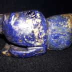 Sassanische/perzische (4/7e Eeuw) Lapis Lazuli Leeuw Amulet thumbnail 12