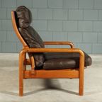 Vintage Deense Fauteuil – L. Olsen & Son – Teakhout – Jaren 60 thumbnail 2