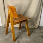 6X Hans Anlinker Geperste Stoelen, Moderne Vintage Stijl thumbnail 17