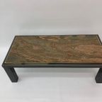 Mid-Century Hollywood Regency Granite Coffee Table By Fedam Design Belgium 1970’S thumbnail 3