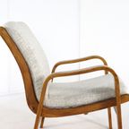 Cees Braakman Pastoe Fb06 Plywood Fauteuil Dames Gestoffeerd thumbnail 5
