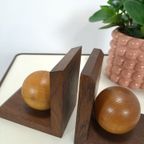 Vintage Oude Houten Boekensteun thumbnail 9
