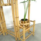 Bamboe Plantenrek, Roomdivider Vintage Kamerscherm thumbnail 10