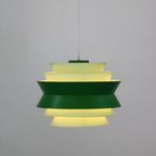 Mooie Volledig Gerestaureerde Zweedse Design Lamp Trava | Carl Thore Voor Granhaga | Jaren 1970 L thumbnail 5