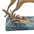 Art Deco Leaping Gazelles - (mb22) thumbnail 5