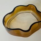 Amberkleurige Tray Dik Glas thumbnail 5