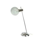 Vintage Chroom Bureaulamp Space Age Verstelbaar 60Cm thumbnail 7