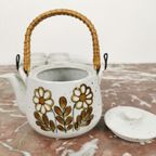 Vintage Keramiek Theeservies. Theepot En Kop En Schotels thumbnail 10