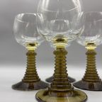 Set Roemer Wijnglazen Olijfgroene Steel 4 Stuks thumbnail 5
