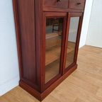 Antieke Ladekast Notariskast Buffetkast Boekenkast Vitrine thumbnail 11
