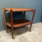 Teak Serveerwagen thumbnail 3