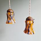 Hanglamp Van Murano-Glas (2 Stuks Beschikbaar), Midden Eeuw thumbnail 4