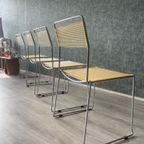 4X Spaghetti Chairs By Giandomenico Belotti For Alias, Ca80S thumbnail 5