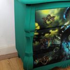 Smaragd Groen Buikkastje Met Pauw thumbnail 6