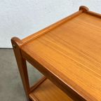 Vintage Deense Trolley / Bijzetmeubel, Teak, Brdr Furbo, 1960's thumbnail 11