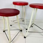 Brabantia Krukjes. Rood Wit. Vintage Krukjes Brabantia thumbnail 2