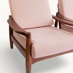 Set Van 2 Deense Mid Century Modern Fauteuils - Jaren 60 thumbnail 4