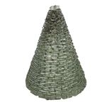 Vintage Pyramide Lamp - Opgebouwd Uit Stukjes Glas - Modern - Glas En Metaal - Frankrijk - 70'S thumbnail 8