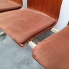 Teak Plywood Vintage Industrieel Retro Kerkbank 60S Design thumbnail 7