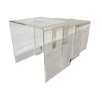 Set Van 3 Nesting Tables In Plexiglas / Salontafel thumbnail 19