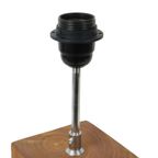 Landelijke Lamp Massief Houten Verstelbare Tafellamp thumbnail 3