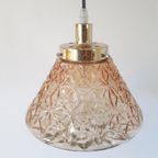 Retro Glazen Hanglamp Hollywood Regency Lamp thumbnail 3