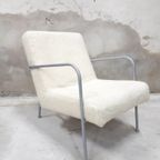 * Retro Fauteuil Met Teddy Stof Bekleed thumbnail 2