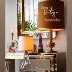 Mid Century Regency Messing Lamp thumbnail 2