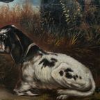 Henry Schouten (1857-1927). Groot Formaat Schilderij. thumbnail 6