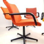 Artifort Bureaustoelen Oranje Setprijs Ploegstof Vilano Wol thumbnail 22