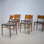 Set Van 6 Eetkamerstoelen Van Lübke thumbnail 2