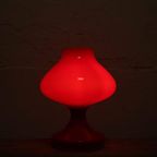 Vintage Tafellamp Stepan Tabera Oranje-Rood thumbnail 6