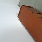 Teak Fineer Dressoir Met Lades Uit Zweden thumbnail 19