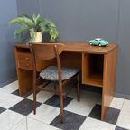 Wood Desk 1960S thumbnail 2