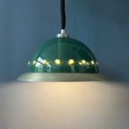 Grote Groene Dijkstra Space Age 'Dome' Schotel Hanglamp thumbnail 8