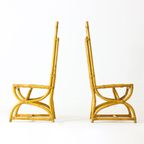 Tropical Ornate Bamboo Chairs thumbnail 3