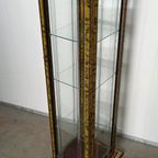 Vintage Vitrinekast Met Spiegel, 125 Cm thumbnail 7