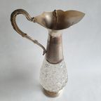 Grote Vintage Italiaanse Olie Of Azijn Kan Hoogte 37 Cm thumbnail 4