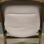 Midcentury Fauteuil Met Hocker – Göte Möbler Nässjö (G-Möbel) – Jaren 80 thumbnail 9