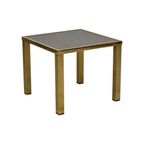 Belgo Chrom Dewulf Bijzettafel Plantentafel 23 Karaat Goud Rookglas Design thumbnail 10