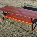 Vintage Teak Salontafel Ontwerp Louis Van Teeffelen Voor Web thumbnail 13